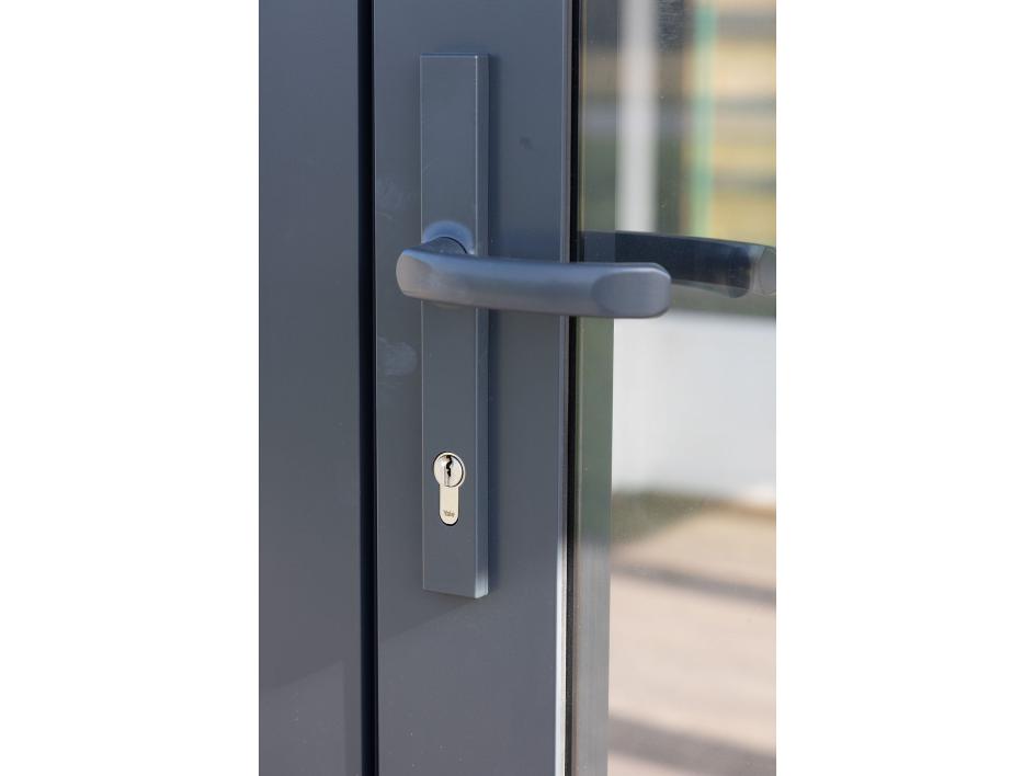 Aluminium door handle